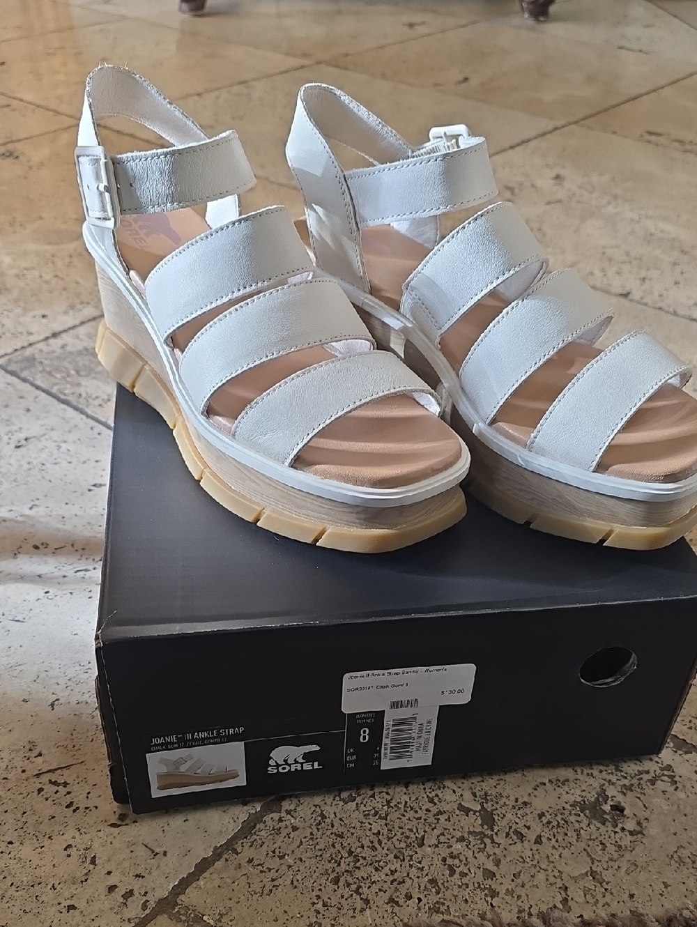 Sorel Joanie III Ankle Strap Platform Sandal